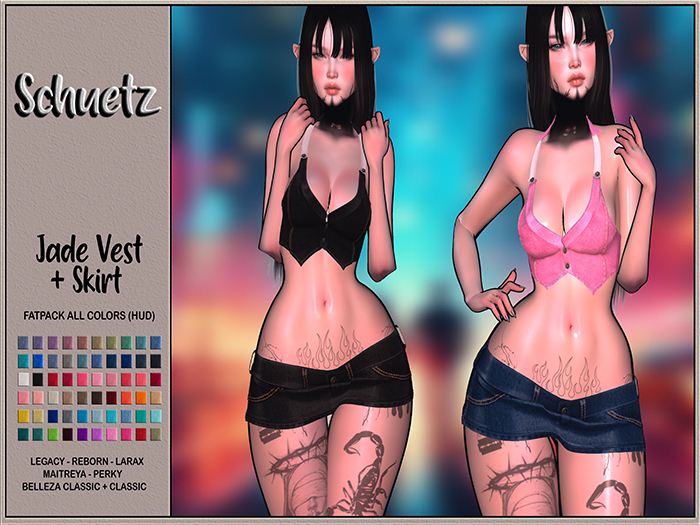 Schtz Jade Vest+Skirt Fatpack