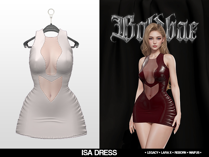 Boldbae - Isa Dress - White