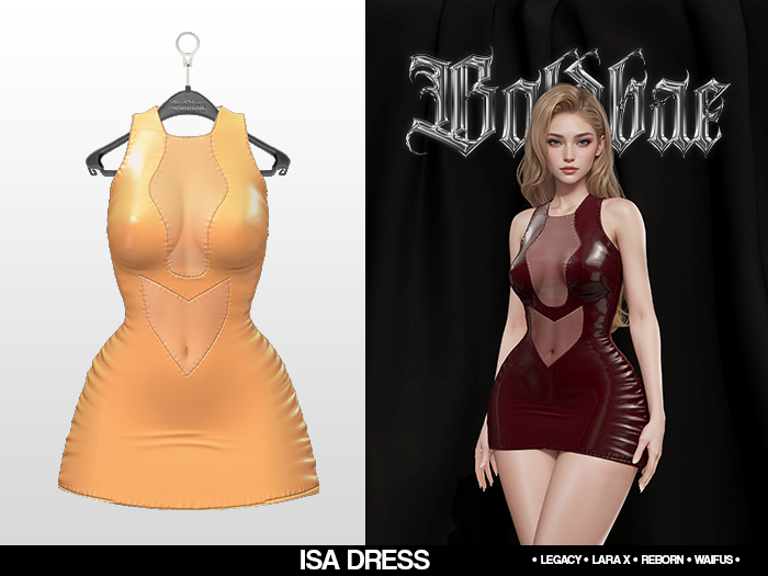 Boldbae - Isa Dress - Mustard