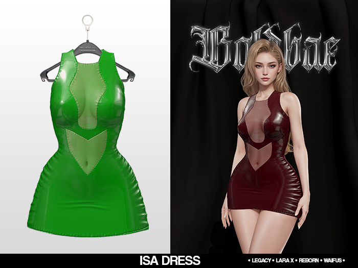 Boldbae - Isa Dress - Green