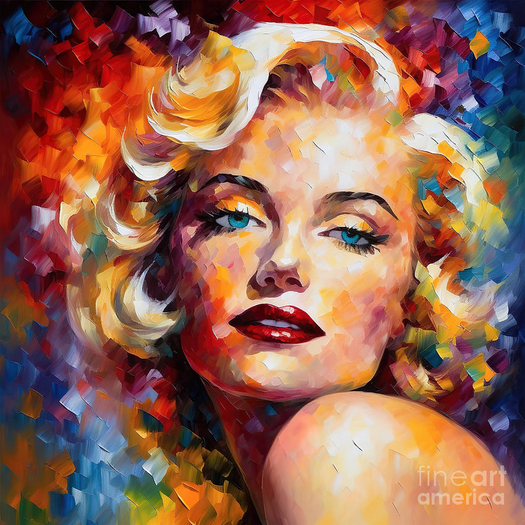 .:Serenity.Bates.: Canvas Marilyn Monroe