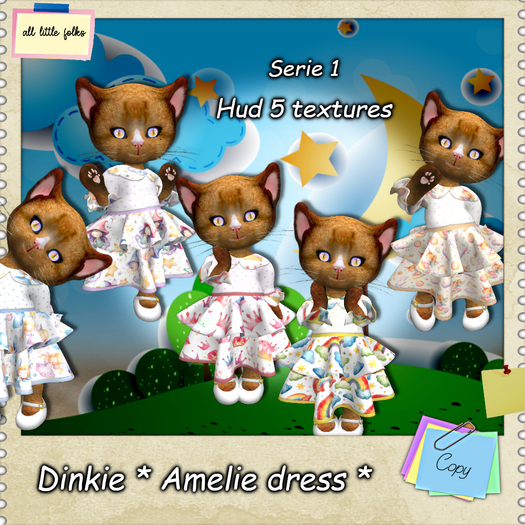 Dinkie * Amelie with hud serie 1
