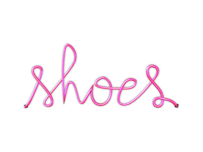 Garbaggio // Shoe Addict 3 - Shoes Neon Sign