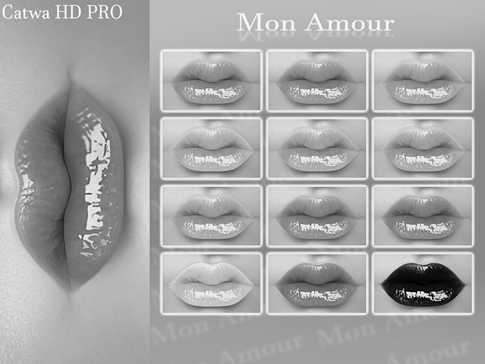Mor Amour Demo Emily Lipsticks Applier Catwa HD PRO