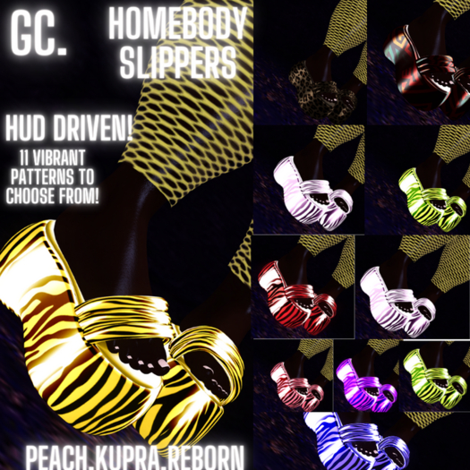 GC//HomeBody Slippers HUD DRIVEN