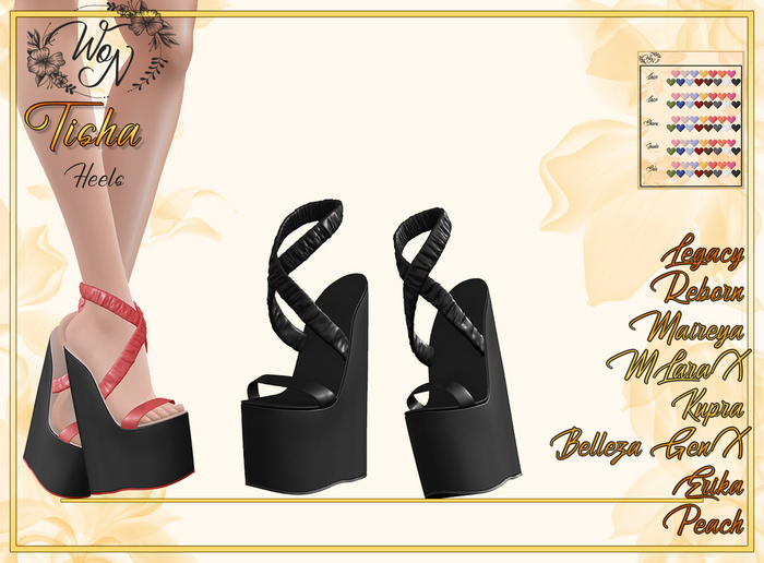 .:WoN:.Tisha heels