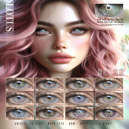 LOTUS. Blush Eyes FATPACK