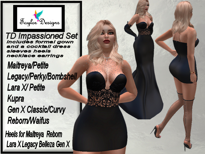 TD Impassioned Set Black