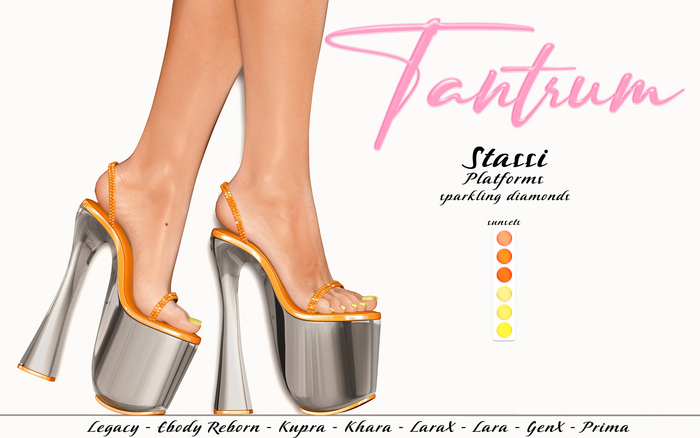 Tantrum - Stassi Platforms - Sunsets 
