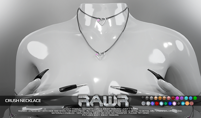 RAWR! Crush Necklace (add me)