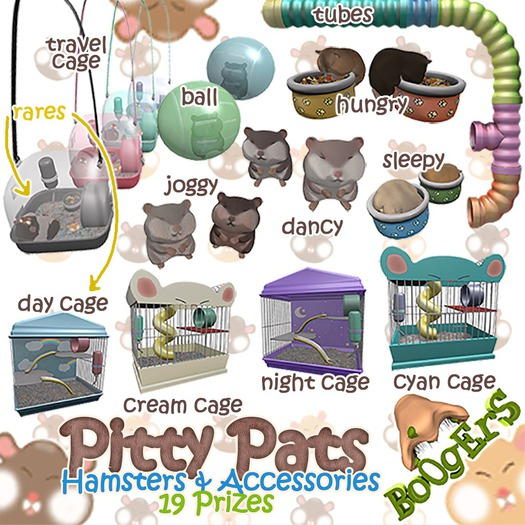 <:*BoOgErS*:> Pity Pat Day Cage RARE