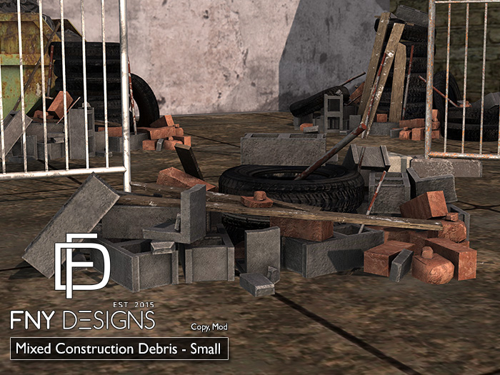 :FNY: Designs - Mixed Debris Small