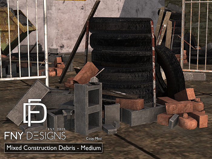 :FNY: Designs - Mixed Debris Medium