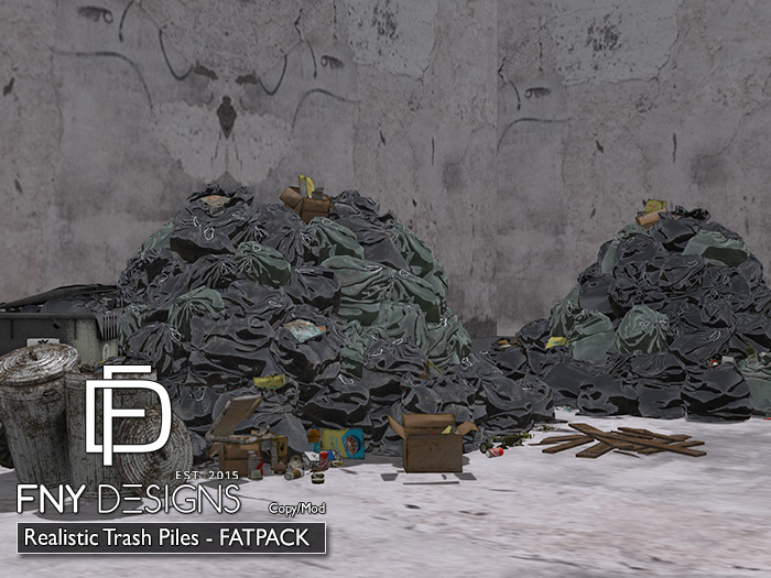 :FNY: Designs - Trash Piles - FATPACK