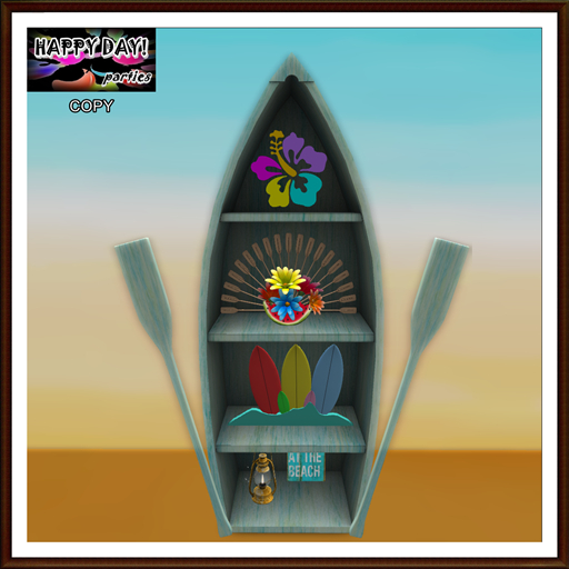 Summer - Boat Bookcase 1