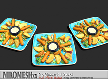 ::NIKOMESH::Full Permission NK Mozzarella Sticks
