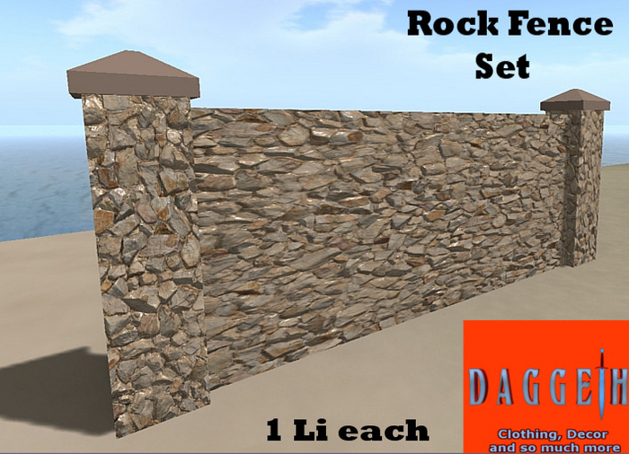 Rock Fence Set   - [DAGGETH]*