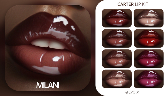 MILANI - "CARTER" LIP KIT / UNPACK
