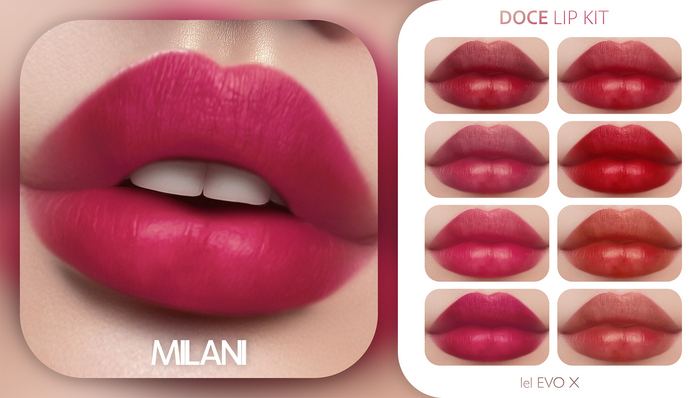 MILANI - "DOCE" LIP KIT - DEMO