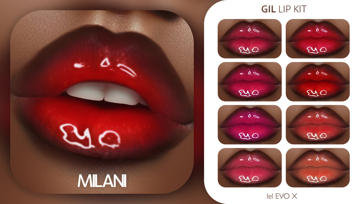 MILANI - "GIL" LIP KIT / UNPACK