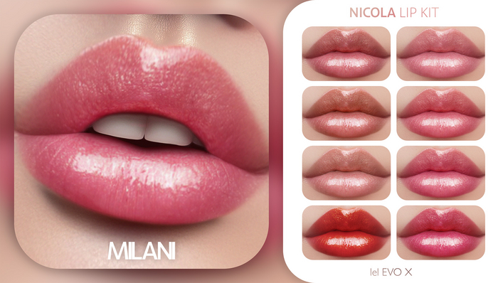 MILANI - "NICOLA" LIP KIT - DEMO