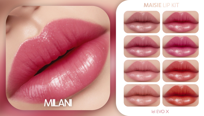 MILANI - "MAISIE" LIP KIT / DEMO