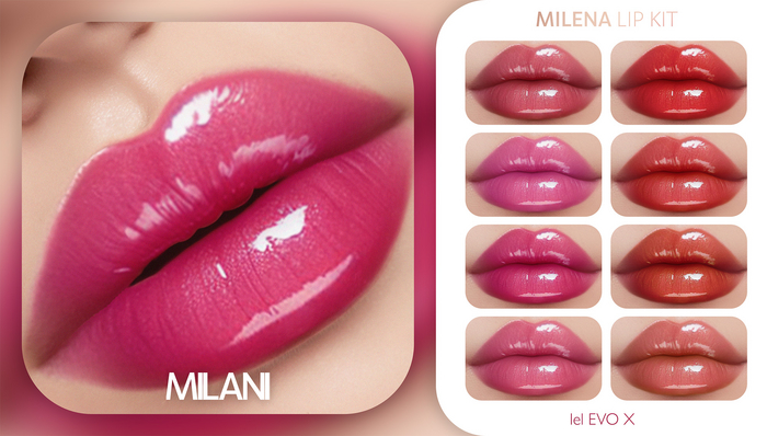 MILANI - "MILENA" LIP KIT / DEMO