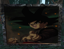 Black Goku Wall painting