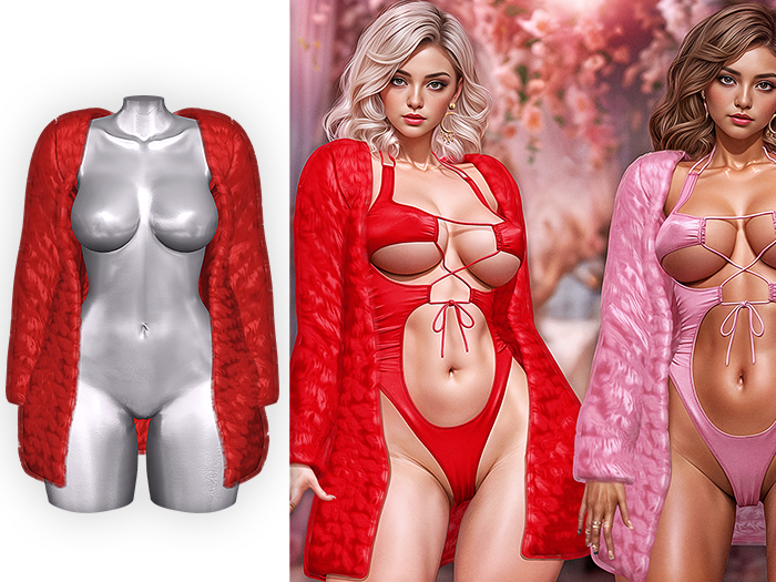 BONNICCI - Yasmin Coat (Red)
