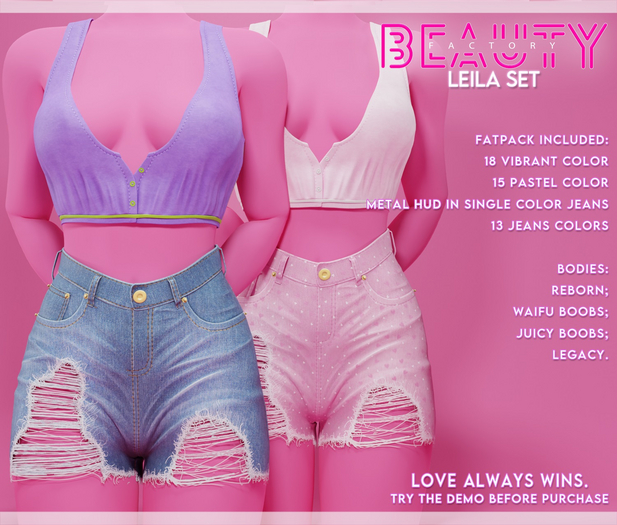 .BF. Leila Jeans FATPACK