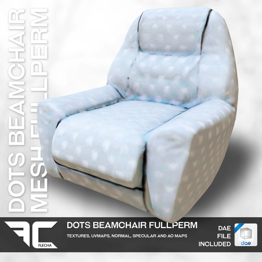 FLECHA Dots Beamchair Fullperm