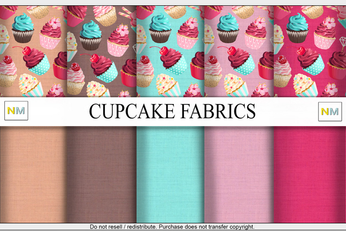 Cupcake Fabrics Textures NM