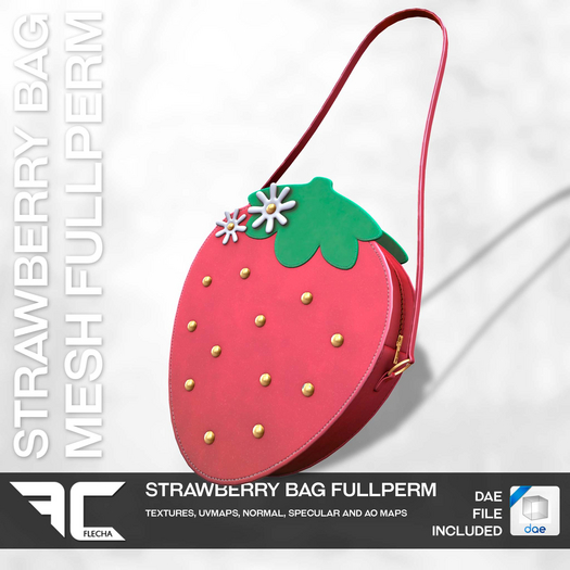 FLECHA Strawberry Bag Fullperm