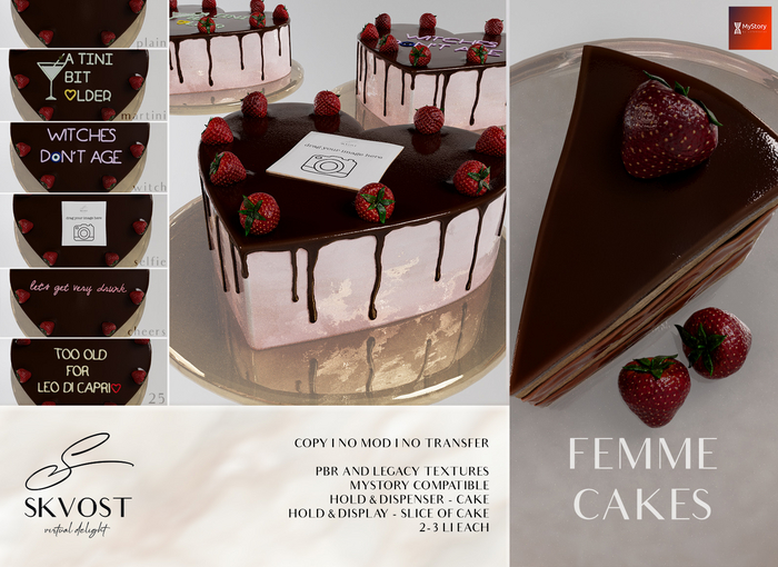 SKVOST - Femme Cakes - Fatpack (MyStory)