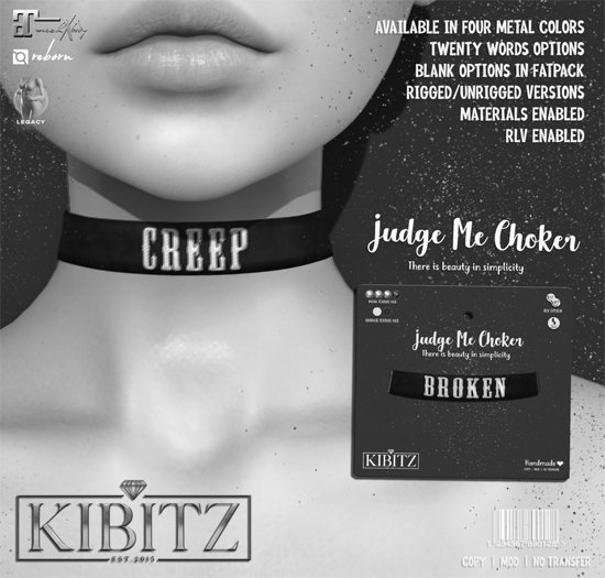 Kibitz - Judge me choker - demo