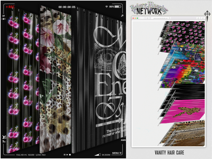 GMN. Vanity Shower Curtain - Set 1