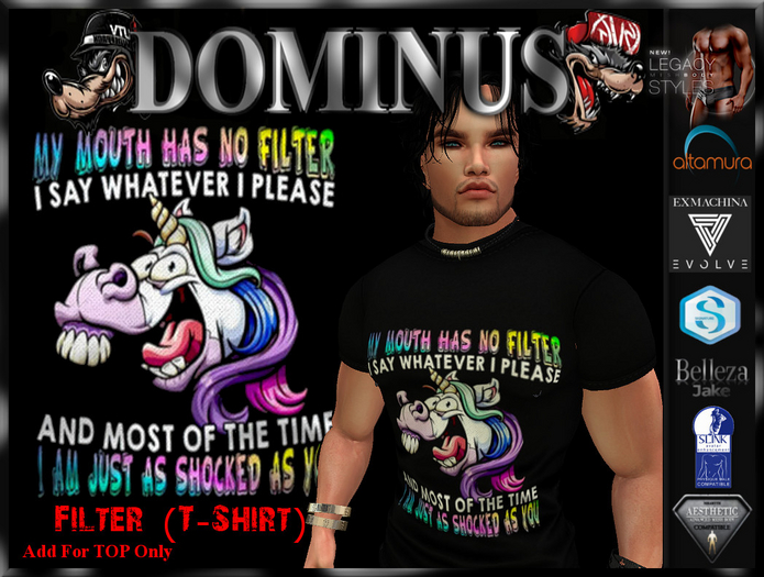 ~DOMINUS~Filter (T-Shirt)  (ADD)