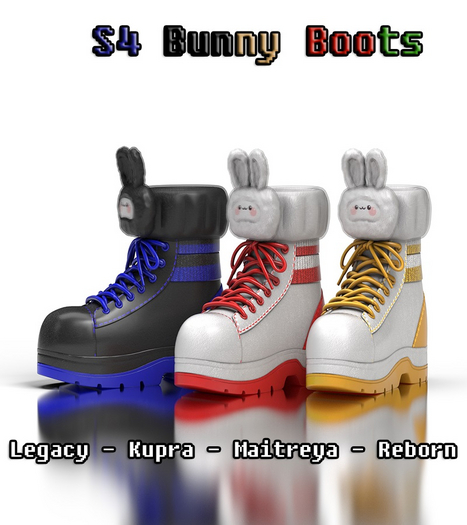 S4 Bunny Boots(Fatpack)