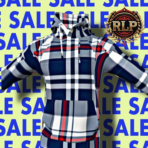 RLP PLAID HOODIE