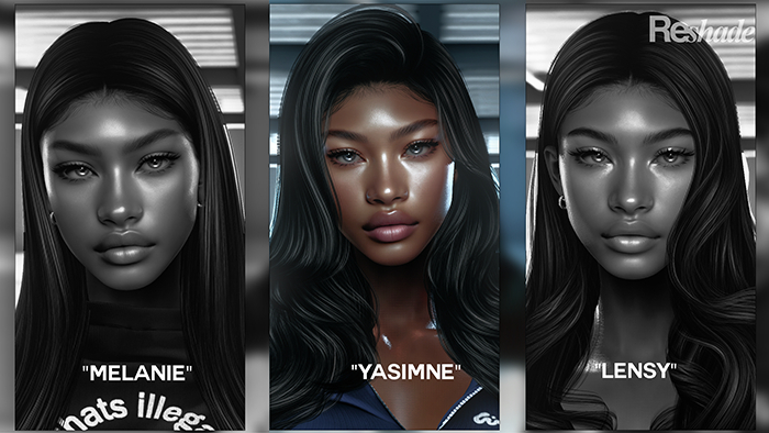 (RESHADE X BODY) - (GLACIER) - YASMINE (EVOX)