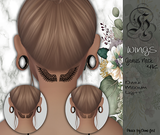 :: H4 // Neck Wings Genus 4K ::