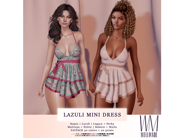 [WellMade] Lazuli Mini Dress
