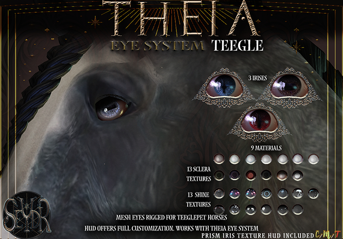 [Seydr] Theia Eye System - Teeglepet: Shetland Pony