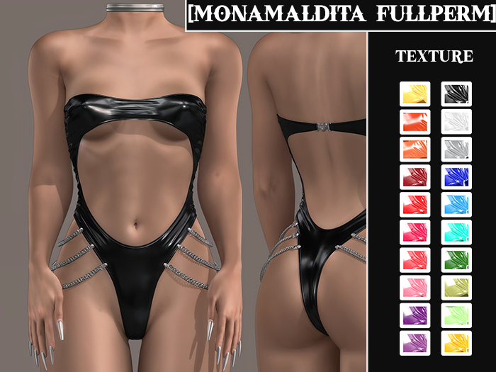153 [MONAMALDITA] Bodysuit [TEXTURE LATEX]
