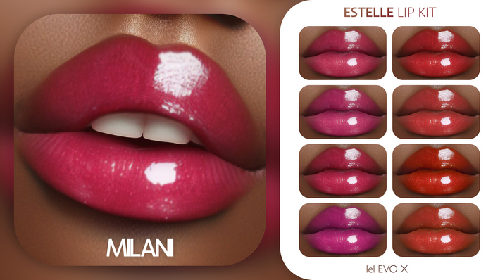 MILANI - "ESTELLE" LIP KIT / DEMO