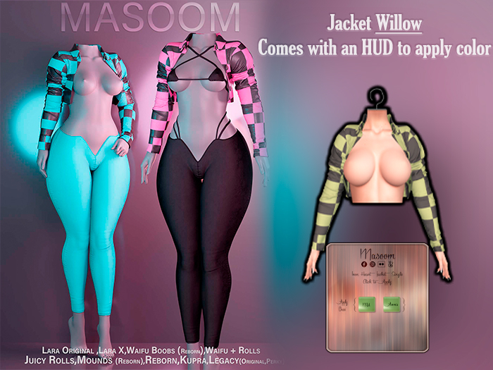 [[ Masoom ]] Iron Heart Jacket - Willow