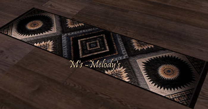 M's - Carpet /rug/ - "Aztec Epic"