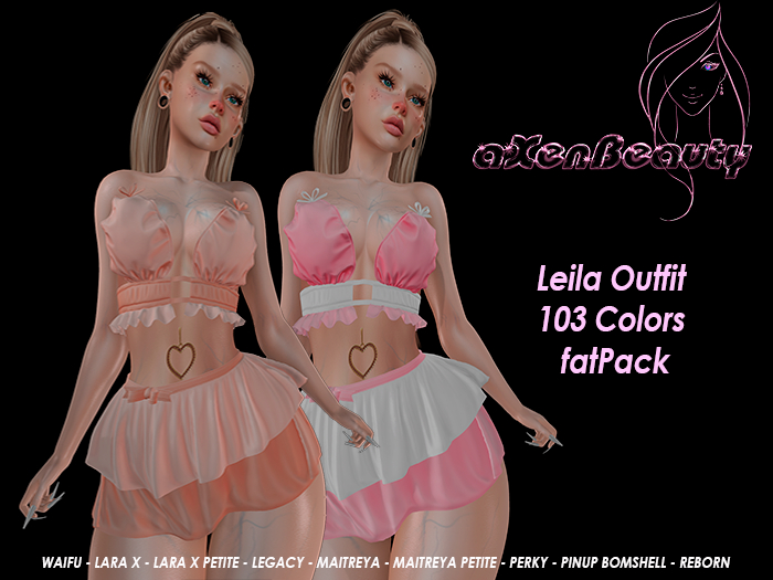 aX: Leila Outfit 103 Colors fatPack