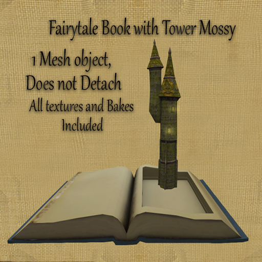 Bad Katz Fairytale Tower Mossy full perm mesh