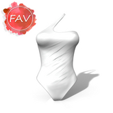 White Billy Swimsuit LaraX + Petite